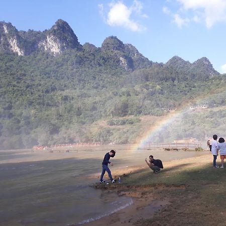 A Sy Ban Gioc Homestay - Nha San Da Co Cao Bang Dış mekan fotoğraf