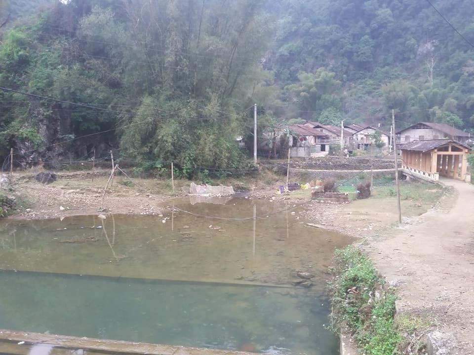 A Sy Ban Gioc Homestay - Nha San Da Co Cao Bang Dış mekan fotoğraf