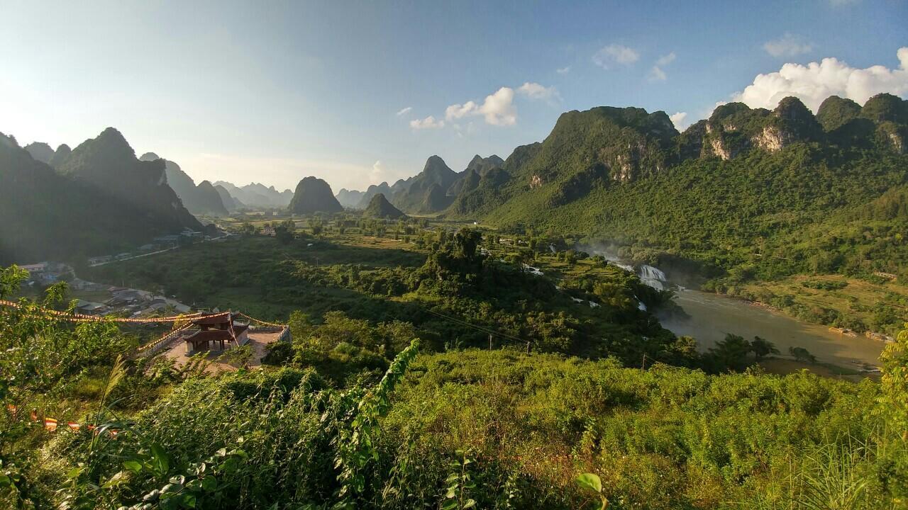 A Sy Ban Gioc Homestay - Nha San Da Co Cao Bang Dış mekan fotoğraf