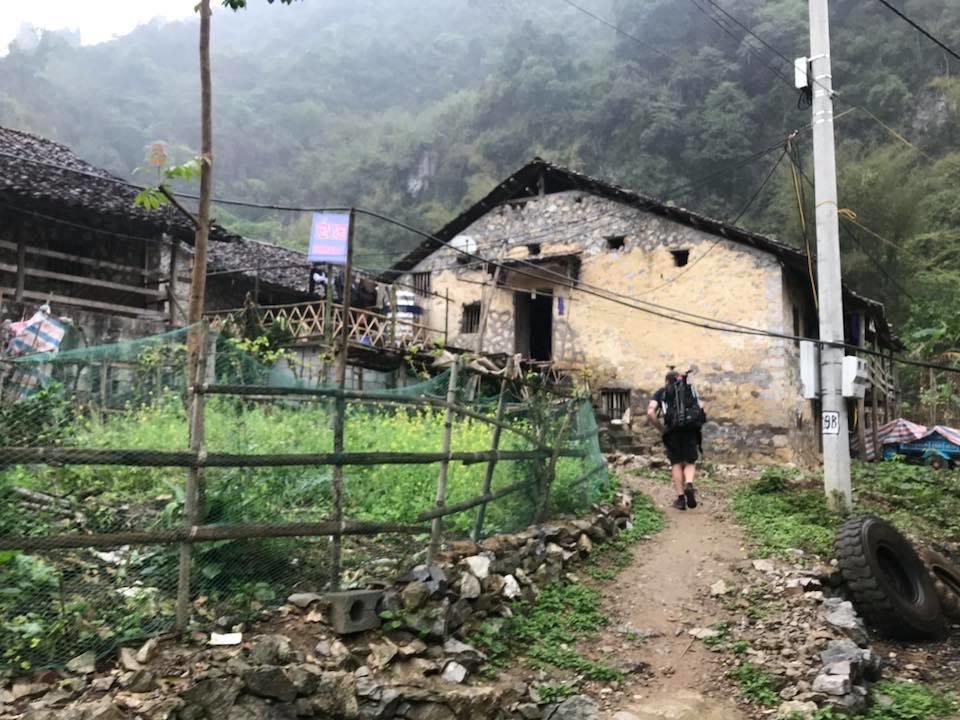 A Sy Ban Gioc Homestay - Nha San Da Co Cao Bang Dış mekan fotoğraf