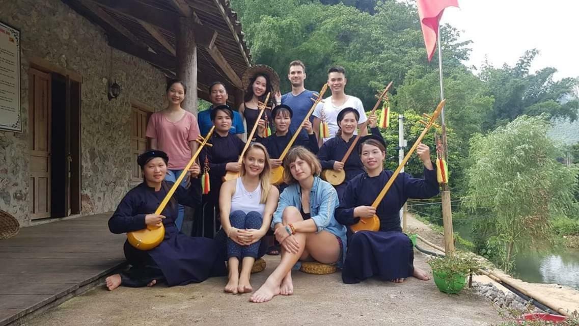 A Sy Ban Gioc Homestay - Nha San Da Co Cao Bang Dış mekan fotoğraf