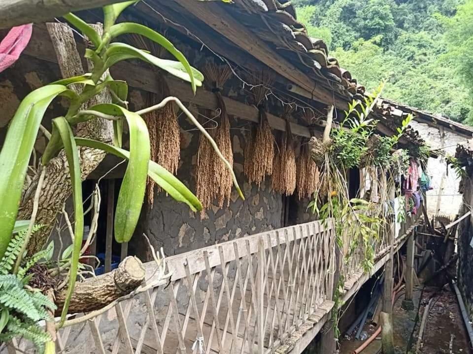 A Sy Ban Gioc Homestay - Nha San Da Co Cao Bang Dış mekan fotoğraf